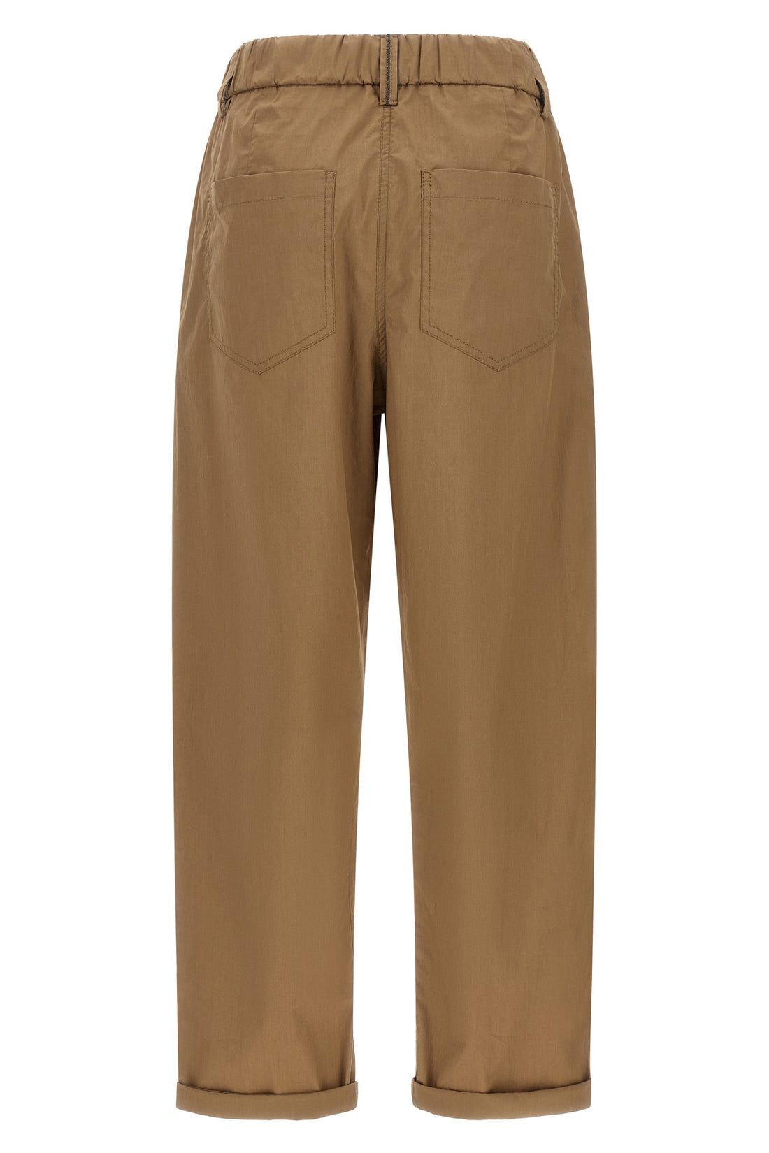 BRUNELLO CUCINELLI 40 track pants in light cotton poplin