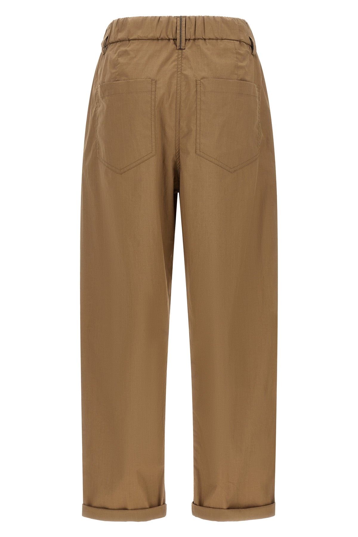 track pants in light cotton poplin