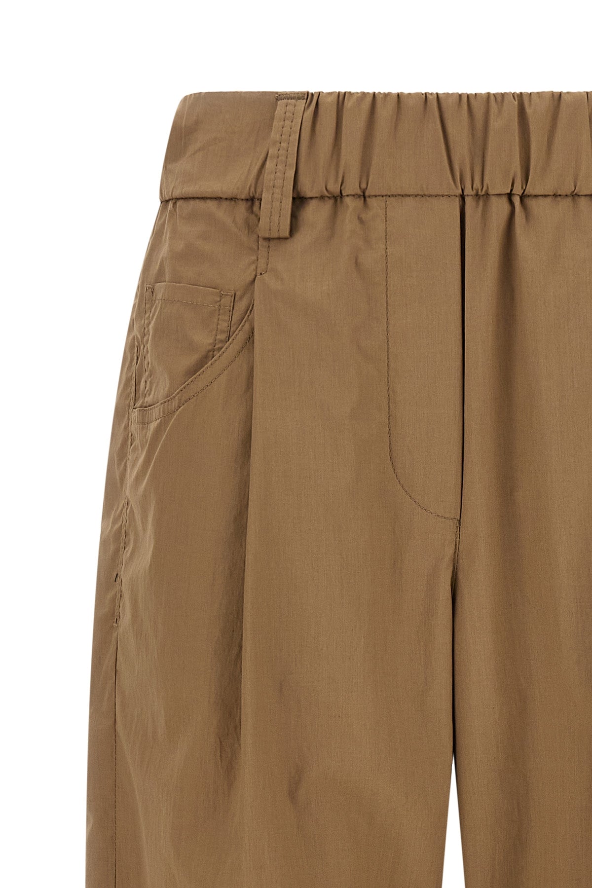 track pants in light cotton poplin