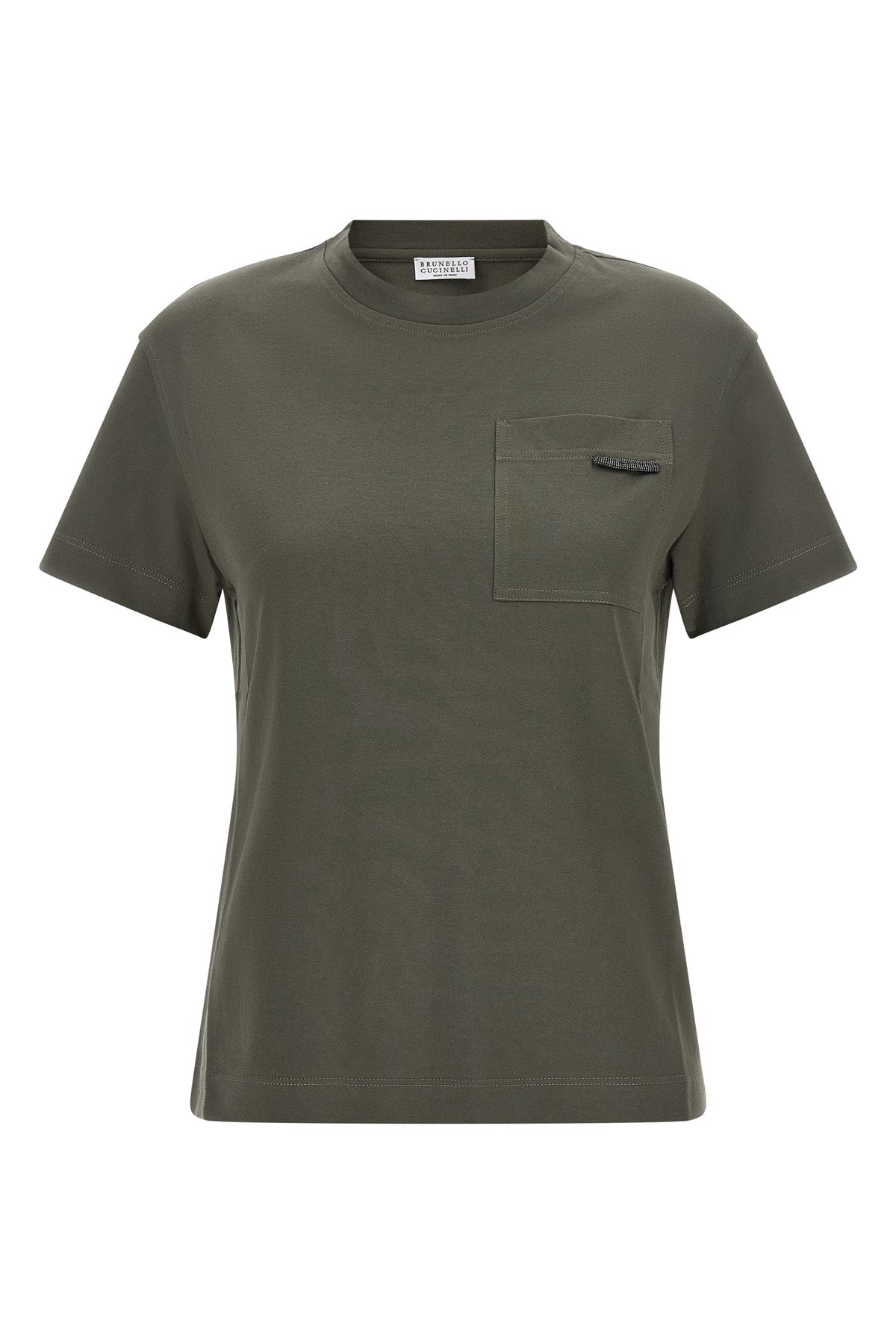 the brunello cucinelli t-shirt redefines the codes of essential clothing through