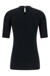 ribbed stretch cotton jersey t-shirt
