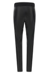 stretch nappa leather leggings