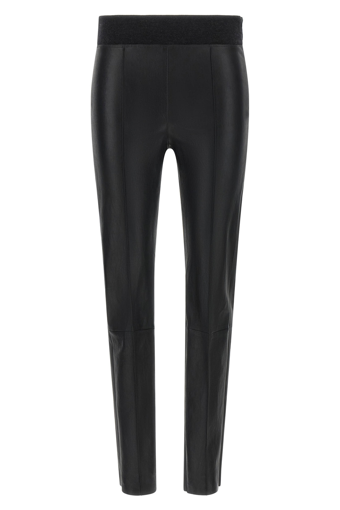 BRUNELLO CUCINELLI 38 stretch nappa leather leggings
