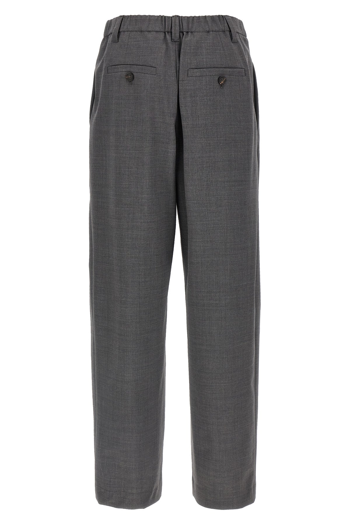 tropical luxury wool sartorial baggy pants