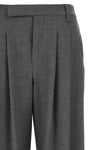 tropical luxury wool sartorial baggy pants