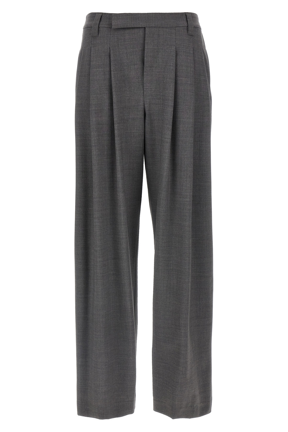 BRUNELLO CUCINELLI 36 tropical luxury wool sartorial baggy pants