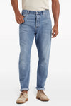 stonewashed cotton denim jeans