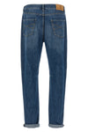 brunello cucinelli denim trousers