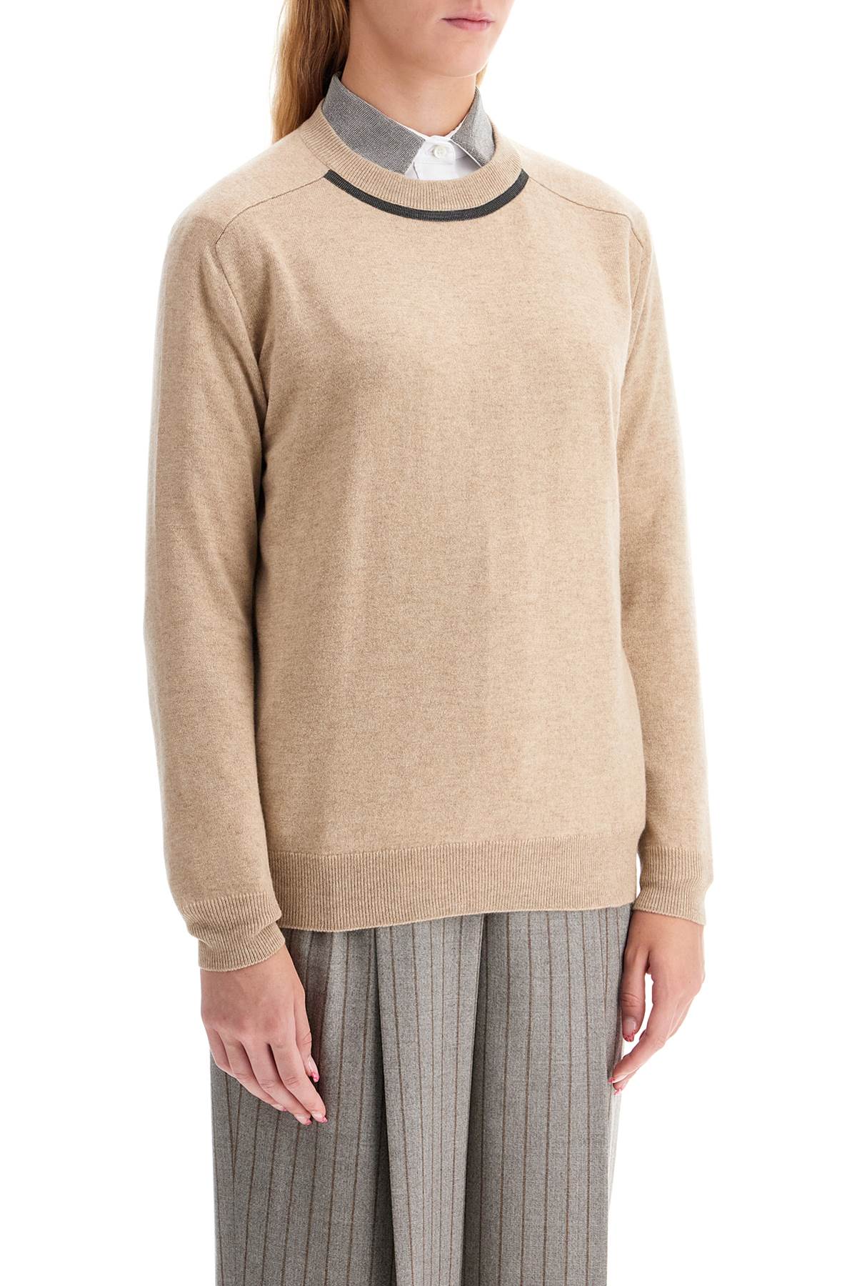 cashmere crewneck pullover