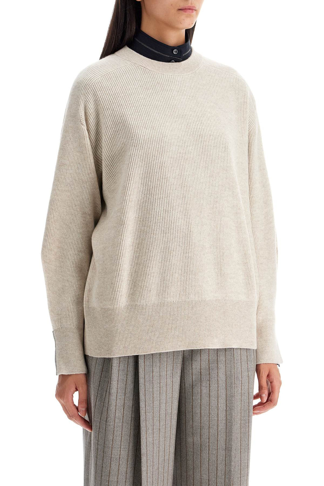 cashmere boxy pullover