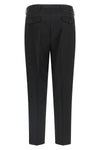 tailored trousers in italian tropical wool