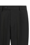 tailored trousers in italian tropical wool