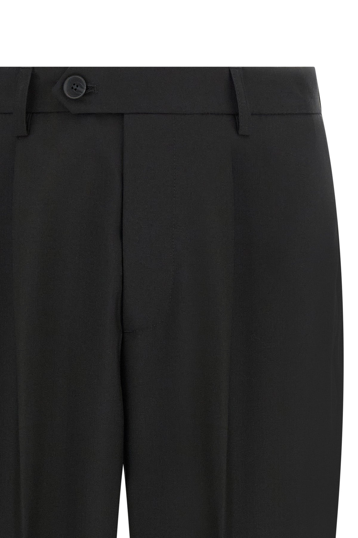 tailored trousers in italian tropical wool