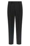 tailored trousers in italian tropical wool