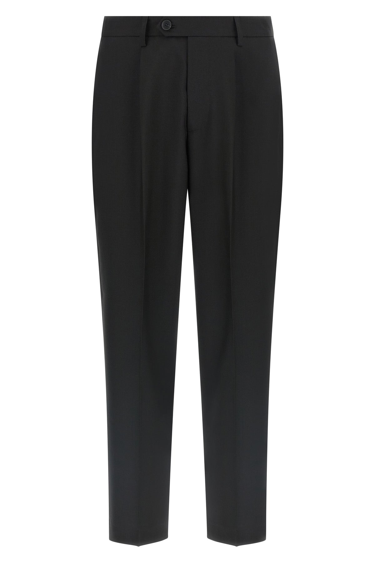 tailored trousers in italian tropical wool