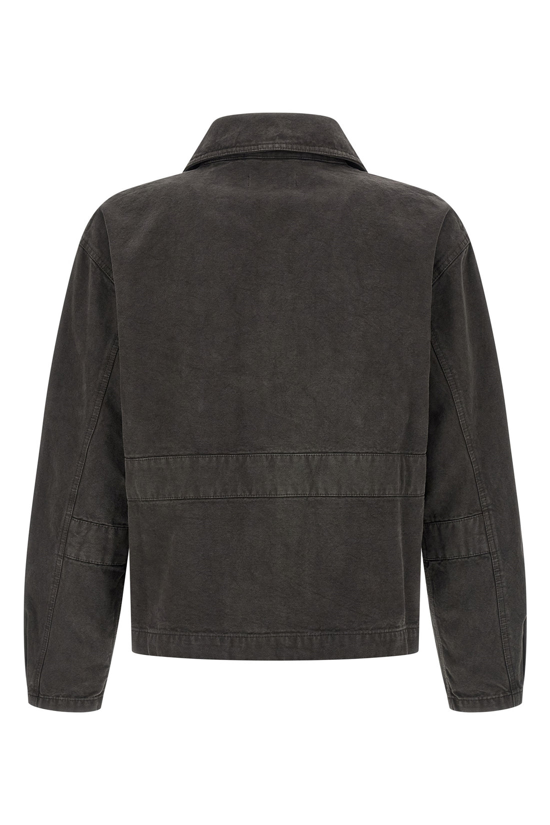 MFPEN L courier jacket in cotton canvas washed in a vintage-effect garment