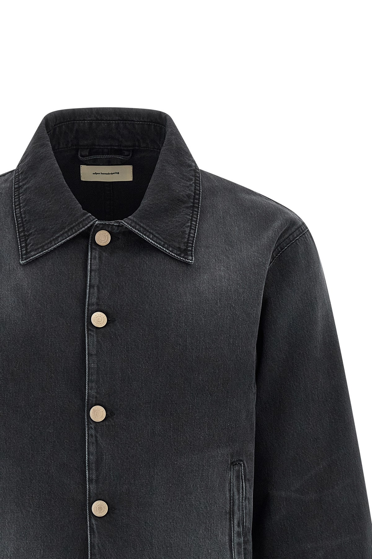 union vintage-effect cotton denim jacket