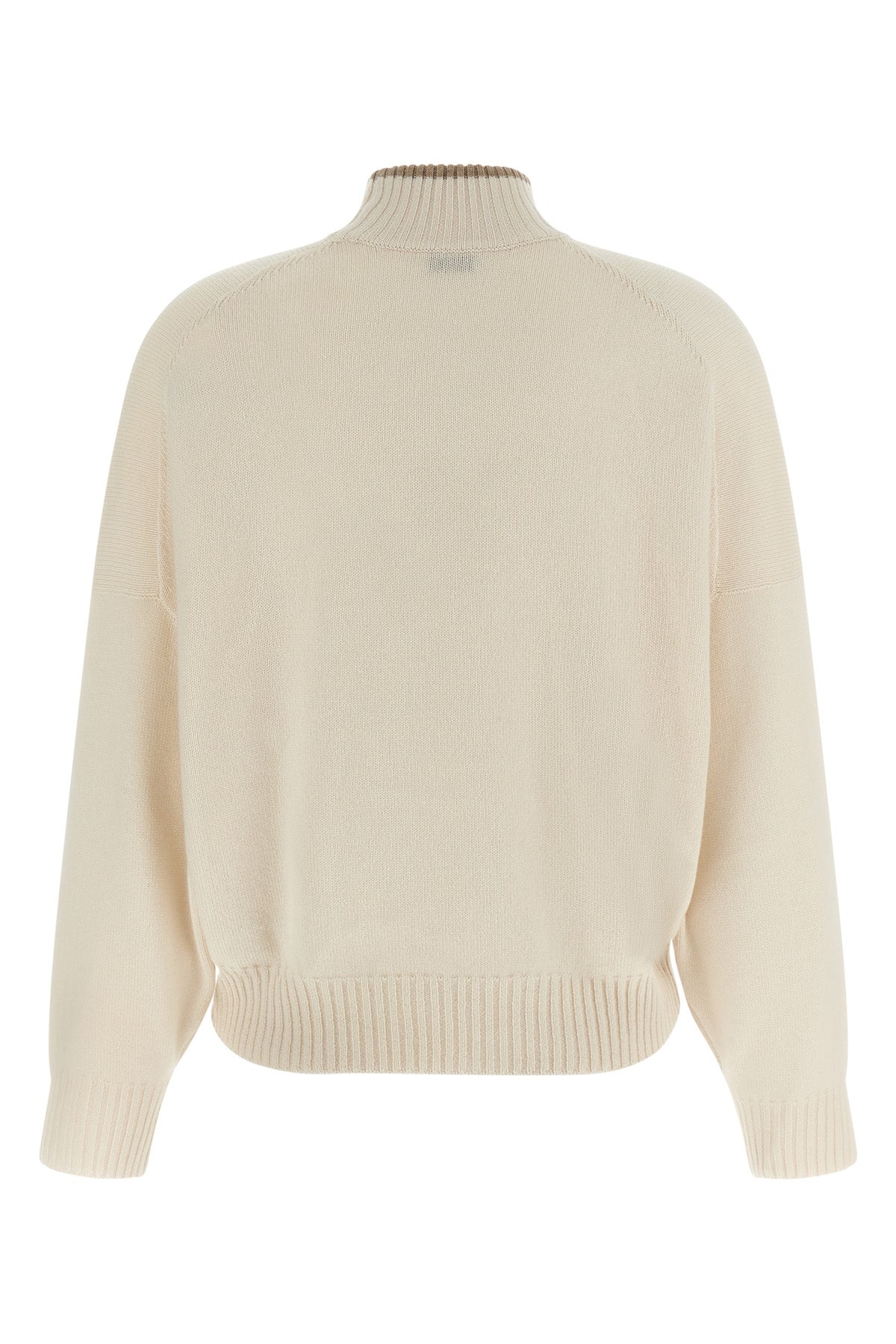 the brunello cucinelli turtleneck sweater reinterprets the codes of casual elega
