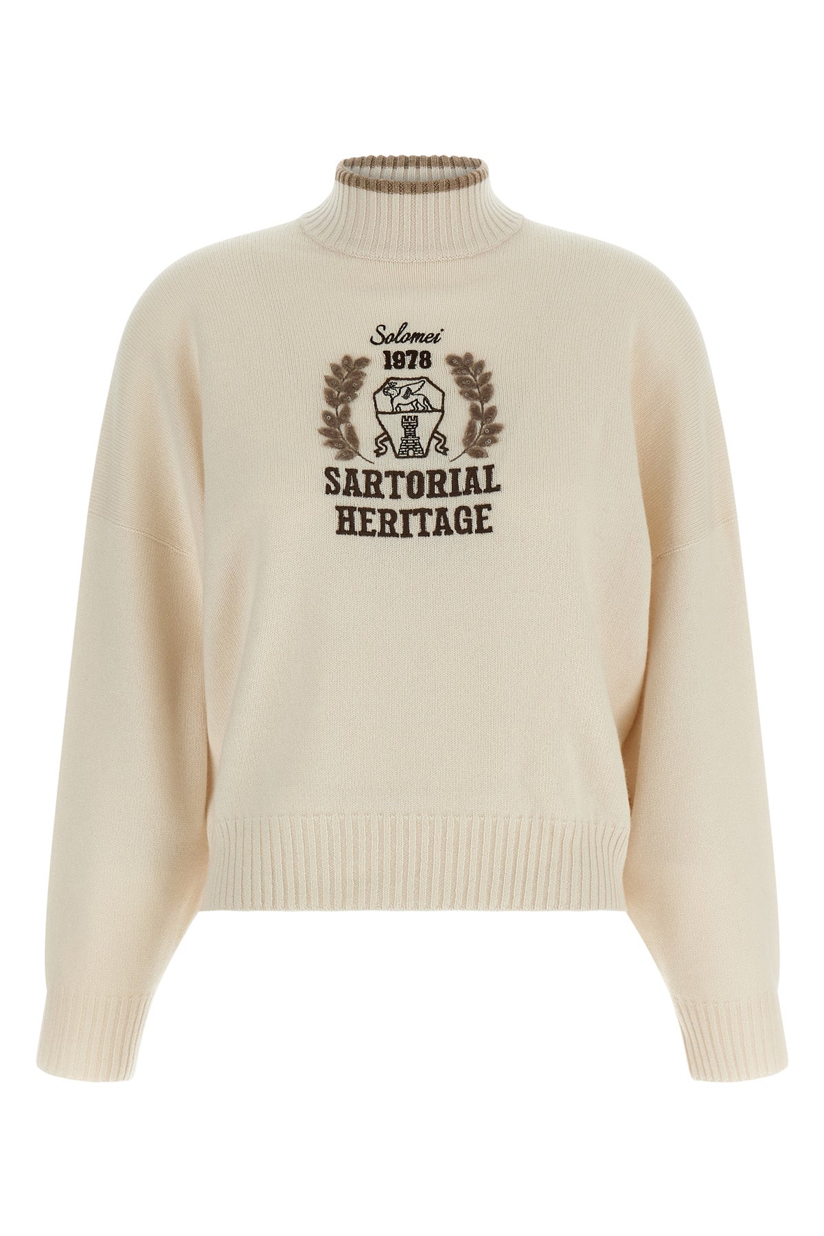 the brunello cucinelli turtleneck sweater reinterprets the codes of casual elega