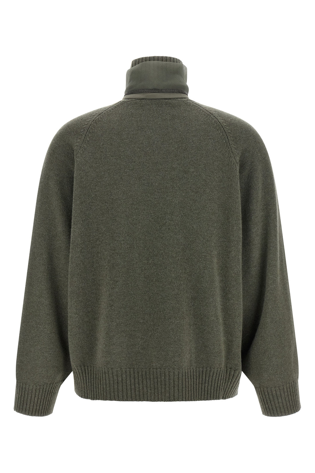 BRUNELLO CUCINELLI L the brunello cucinelli high neck sweater in pure cashmere embodies the excellenc