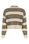 brunello cucinelli sparkling stripes polo shirt redefines casual elegance thro