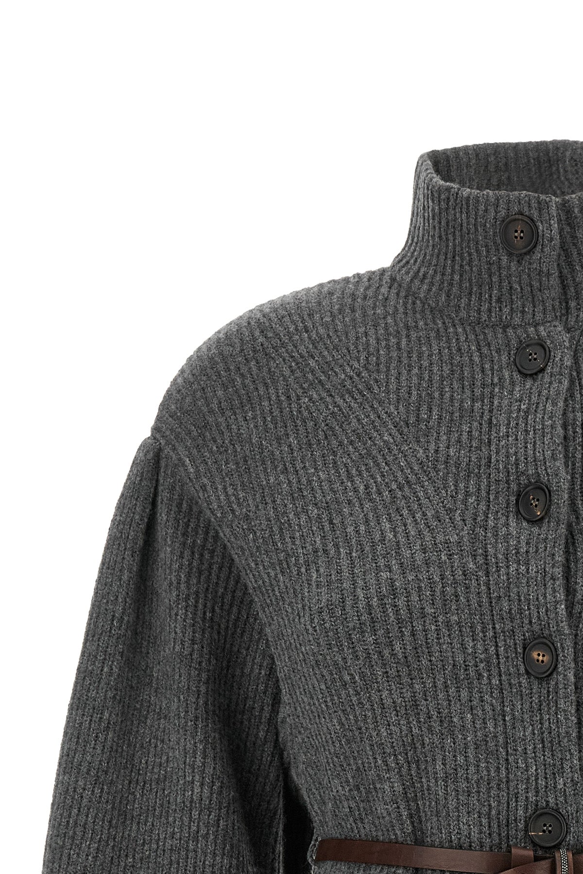 the brunello cucinelli cardigan in virgin wool