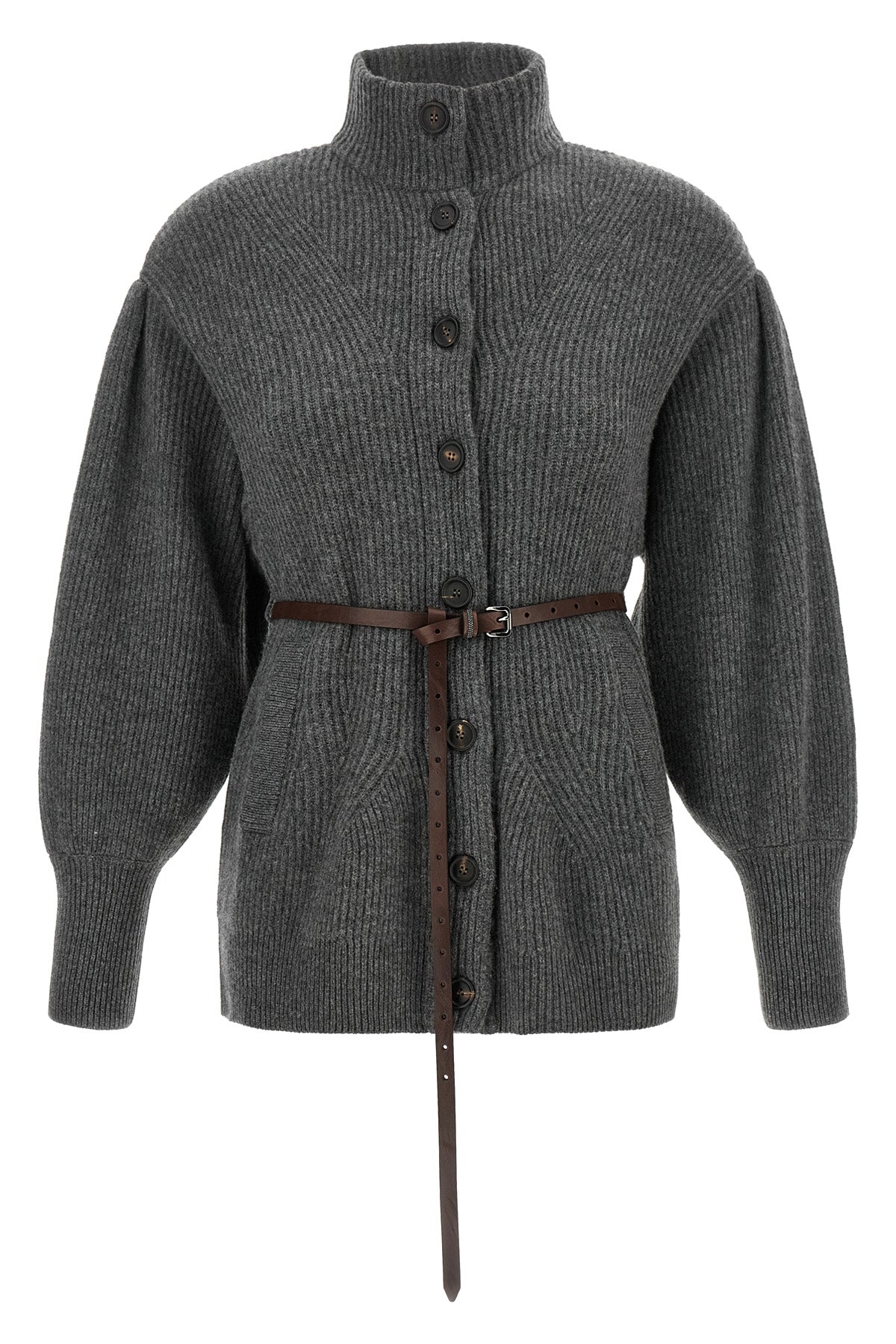 the brunello cucinelli cardigan in virgin wool