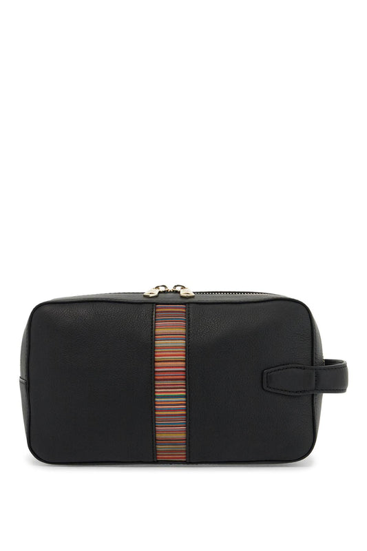 signature stripe beauty case for travel