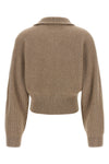 the brunello cucinelli sparkling cardigan redefines knitwear codes through a c