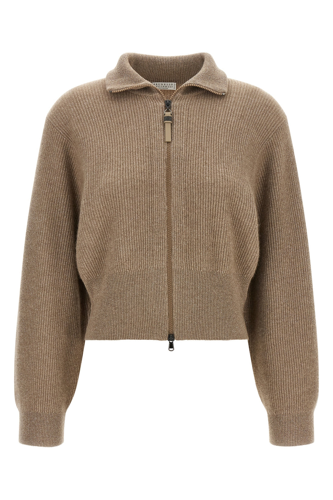 BRUNELLO CUCINELLI L the brunello cucinelli sparkling cardigan redefines knitwear codes through a c