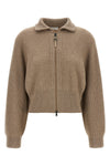 the brunello cucinelli sparkling cardigan redefines knitwear codes through a c