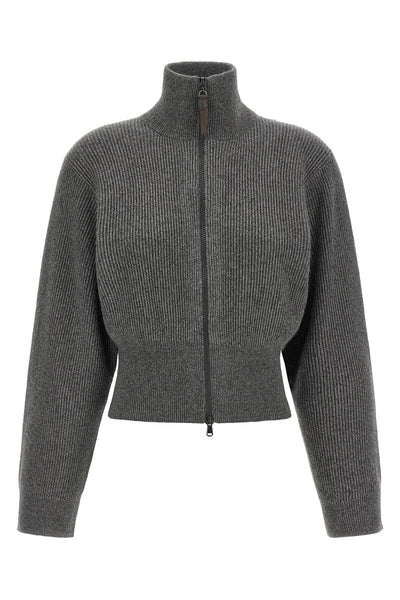 the brunello cucinelli cardigan redefines everyday elegance through a structured