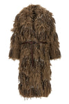 the brunello cucinelli dazzling moss embroidery long cardigan redefines the vo
