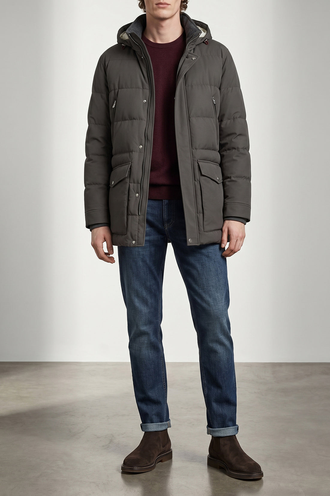 BRUNELLO CUCINELLI 46 the brunello cucinelli crew neck sweater