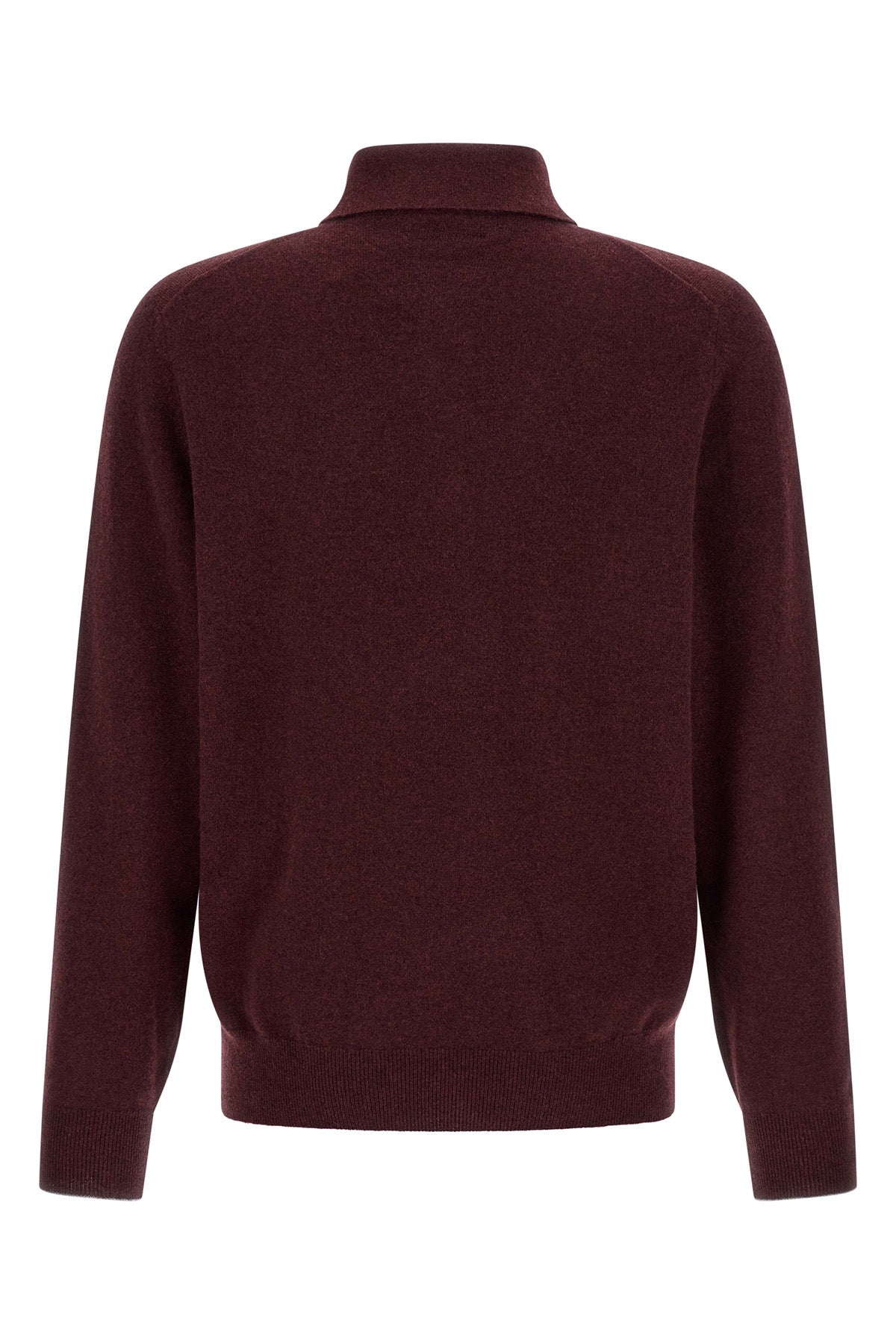 the brunello cucinelli long-sleeved polo shirt