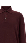 the brunello cucinelli long-sleeved polo shirt