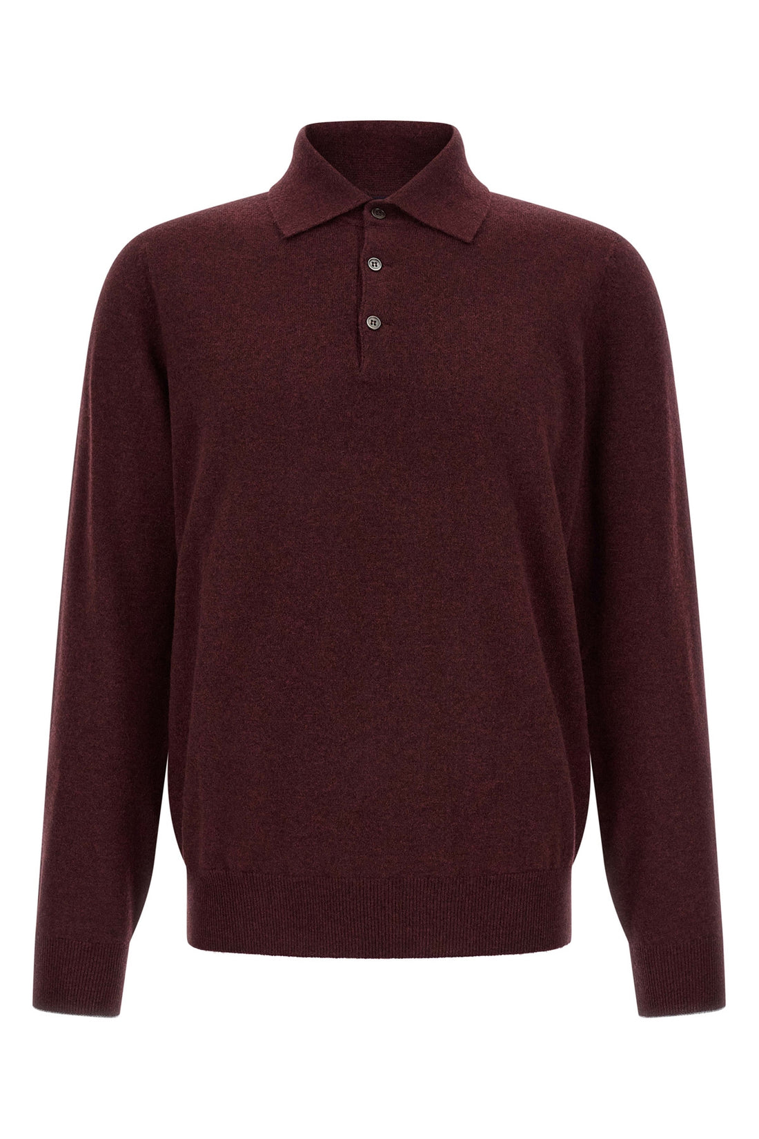BRUNELLO CUCINELLI 48 the brunello cucinelli long-sleeved polo shirt