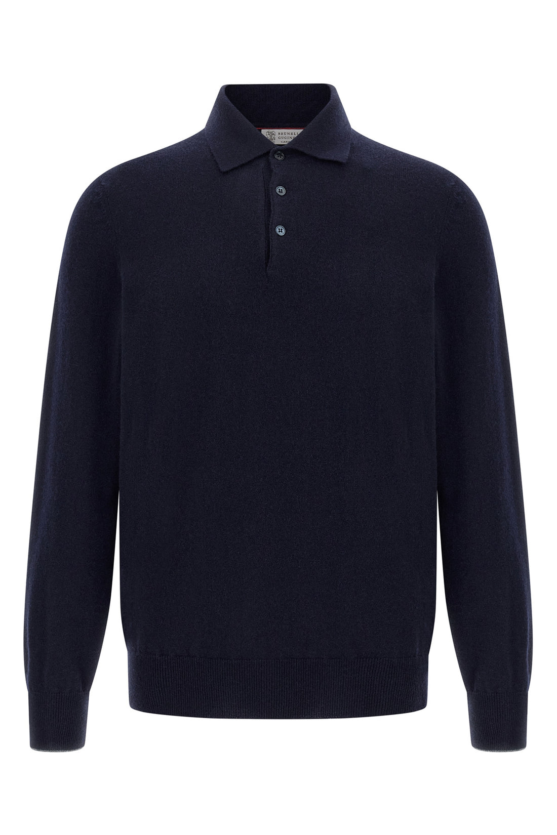 BRUNELLO CUCINELLI 48 cashmere polo shirt