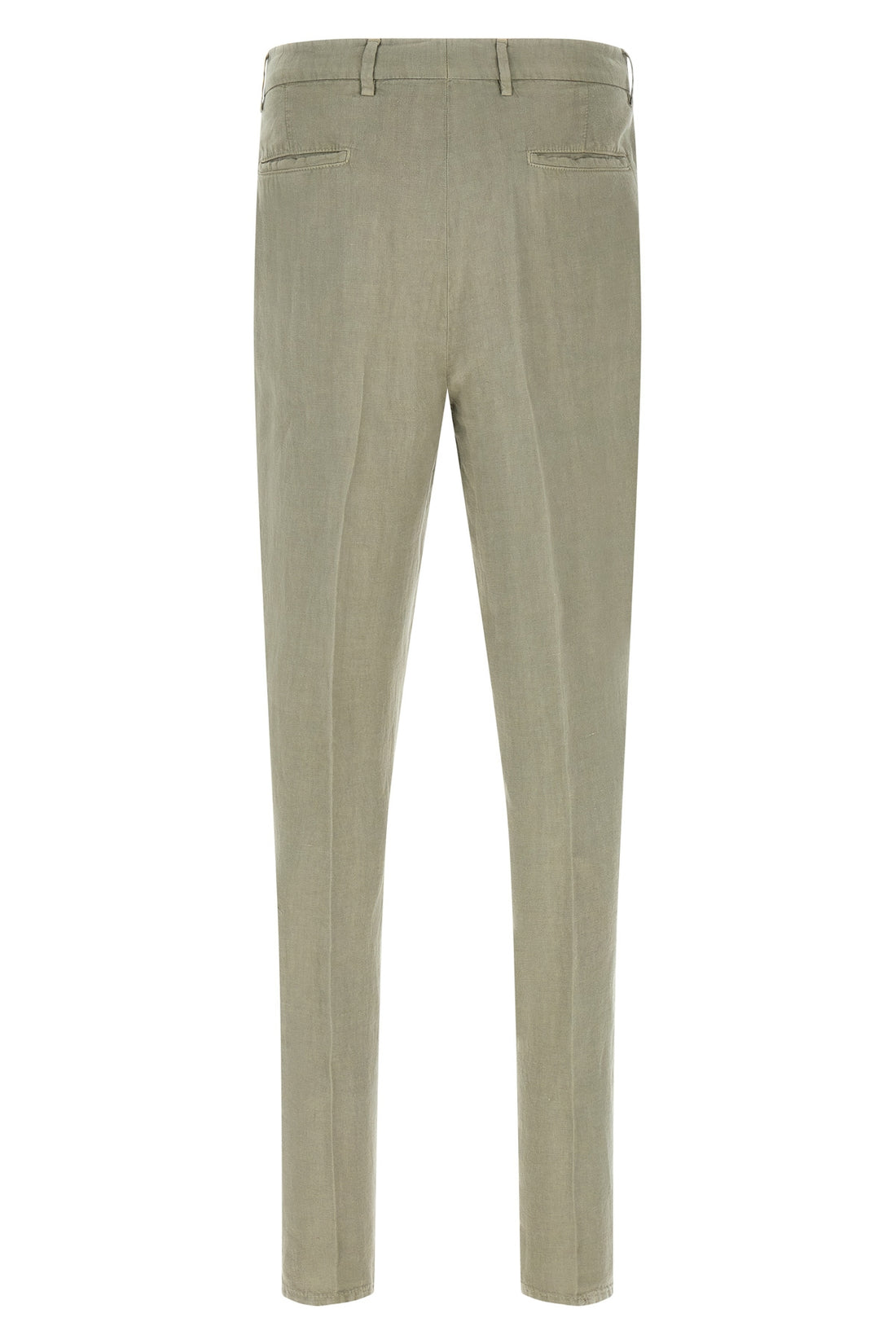 BRUNELLO CUCINELLI 46 brunello cucinelli garment-dyed linen gabardine trousers