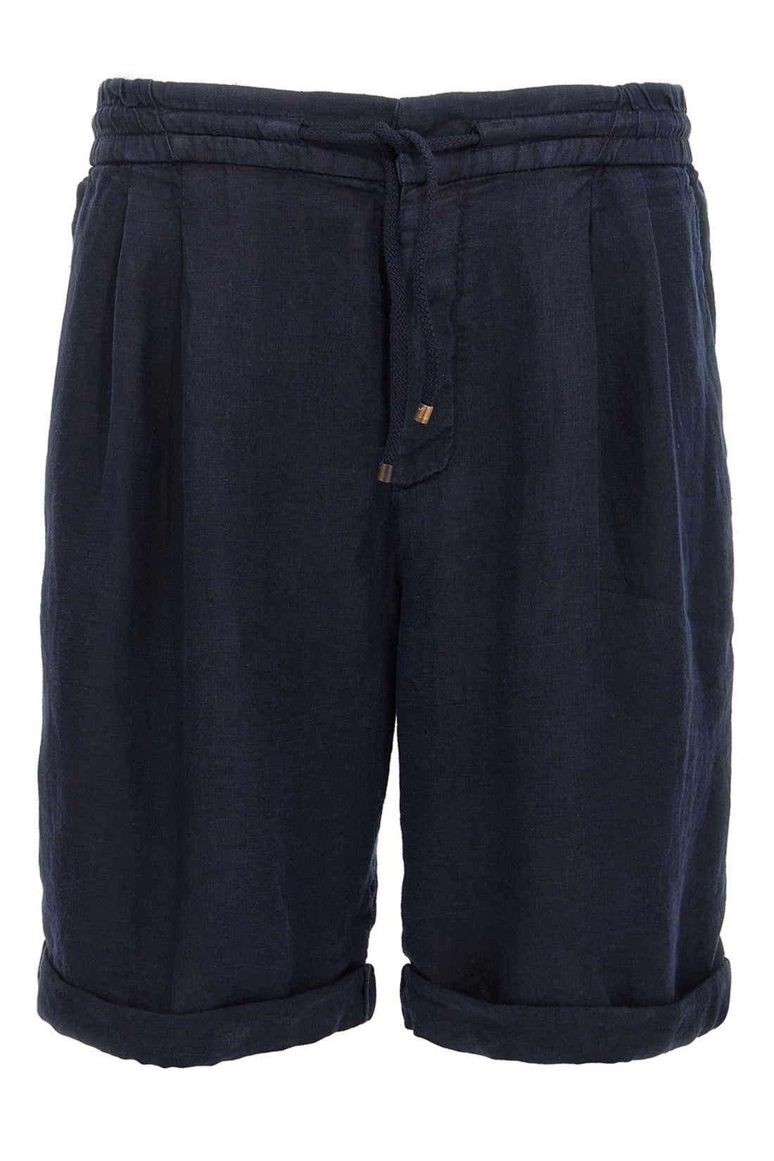 BRUNELLO CUCINELLI 54 garment-dyed linen bermuda shorts