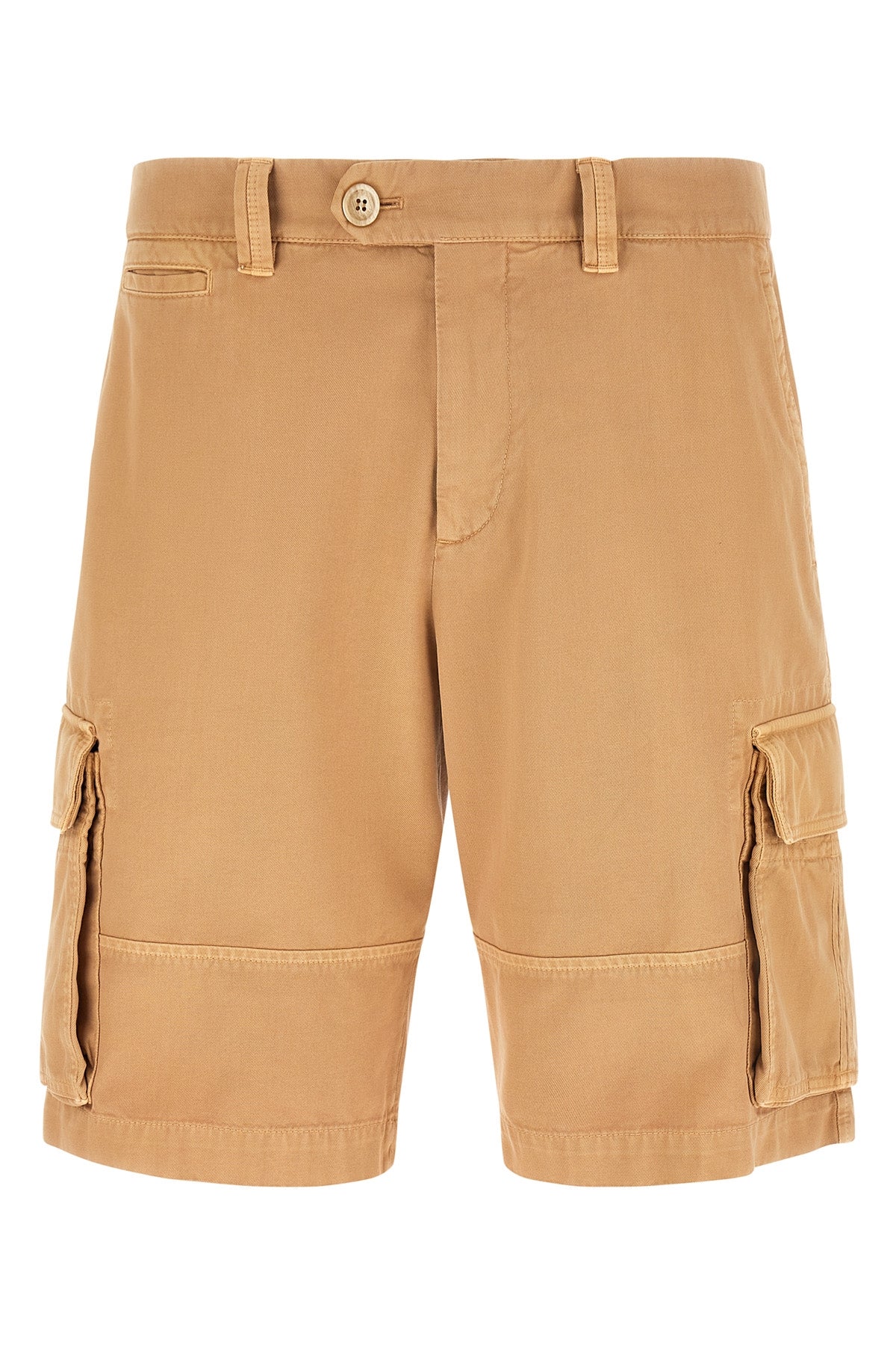 brunello cucinelli cargo bermuda shorts