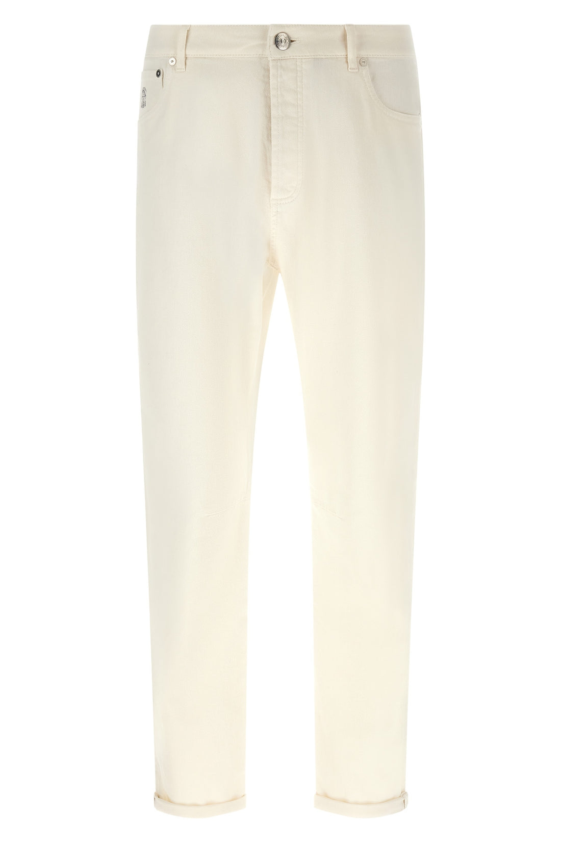 BRUNELLO CUCINELLI 52 brunello cucinellis solid-color cotton denim jeans