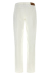 brunello cucinelli pure cotton trousers