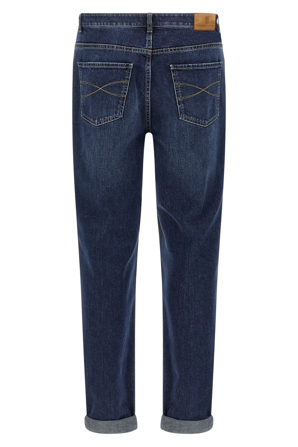stretch cotton denim jeans