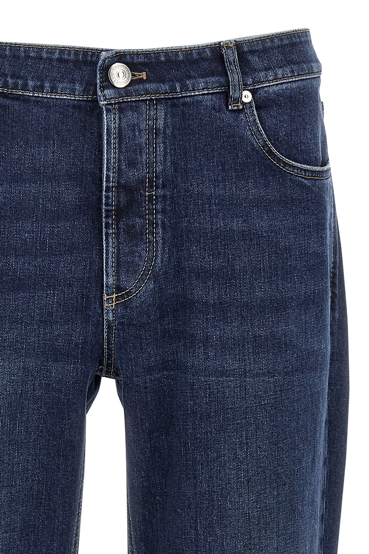stretch cotton denim jeans
