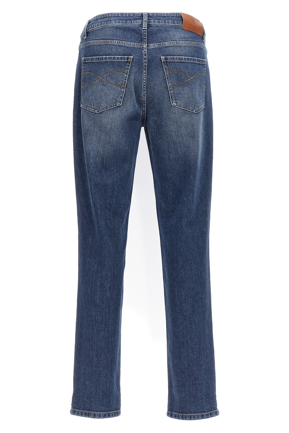 stretch cotton denim jeans