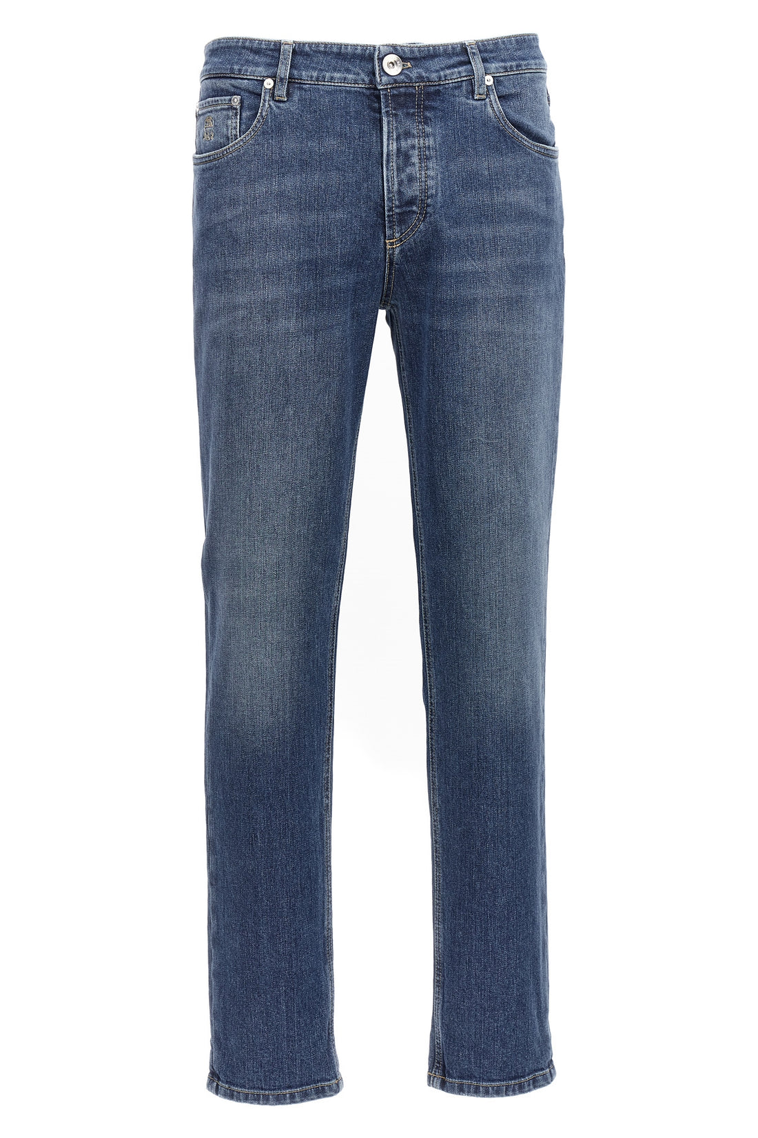 BRUNELLO CUCINELLI 46 stretch cotton denim jeans