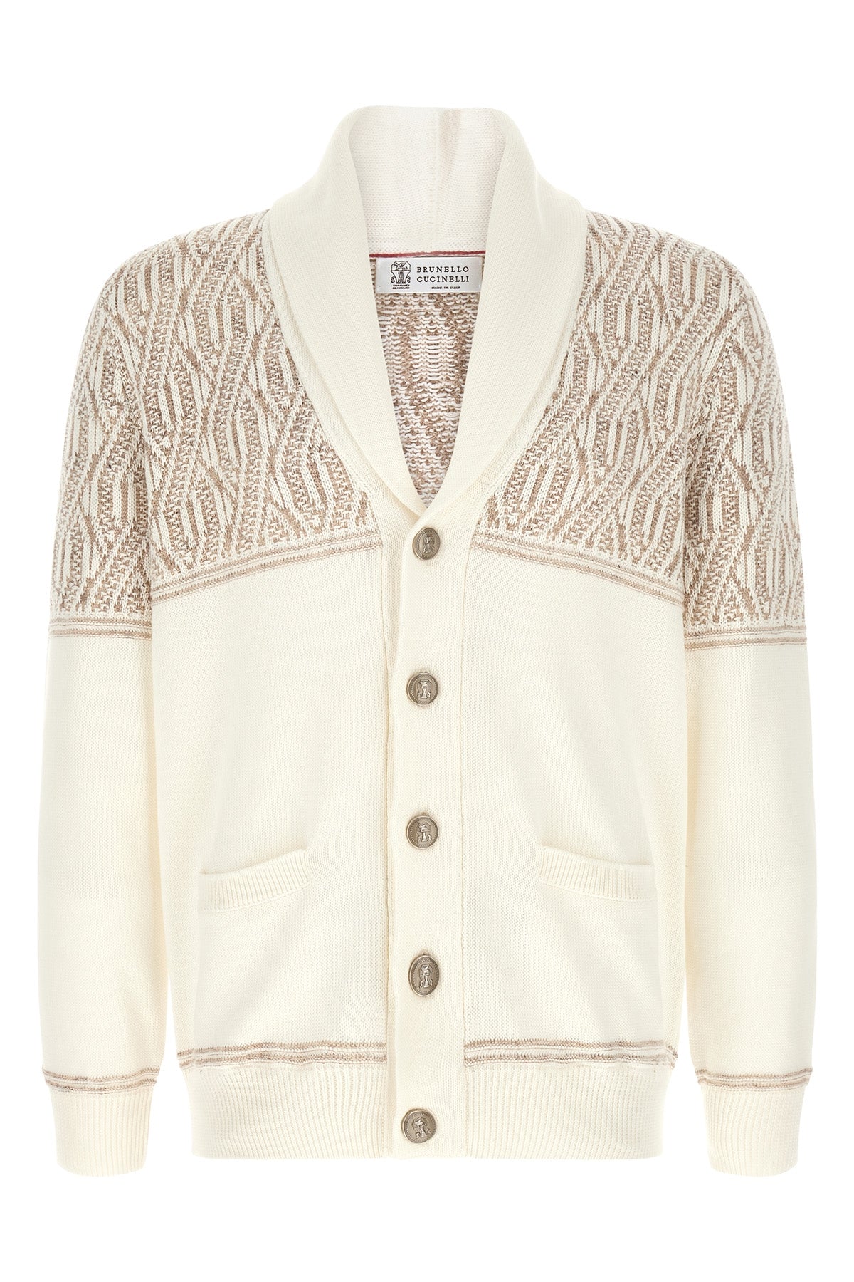 the brunello cucinelli pure cotton cardigan