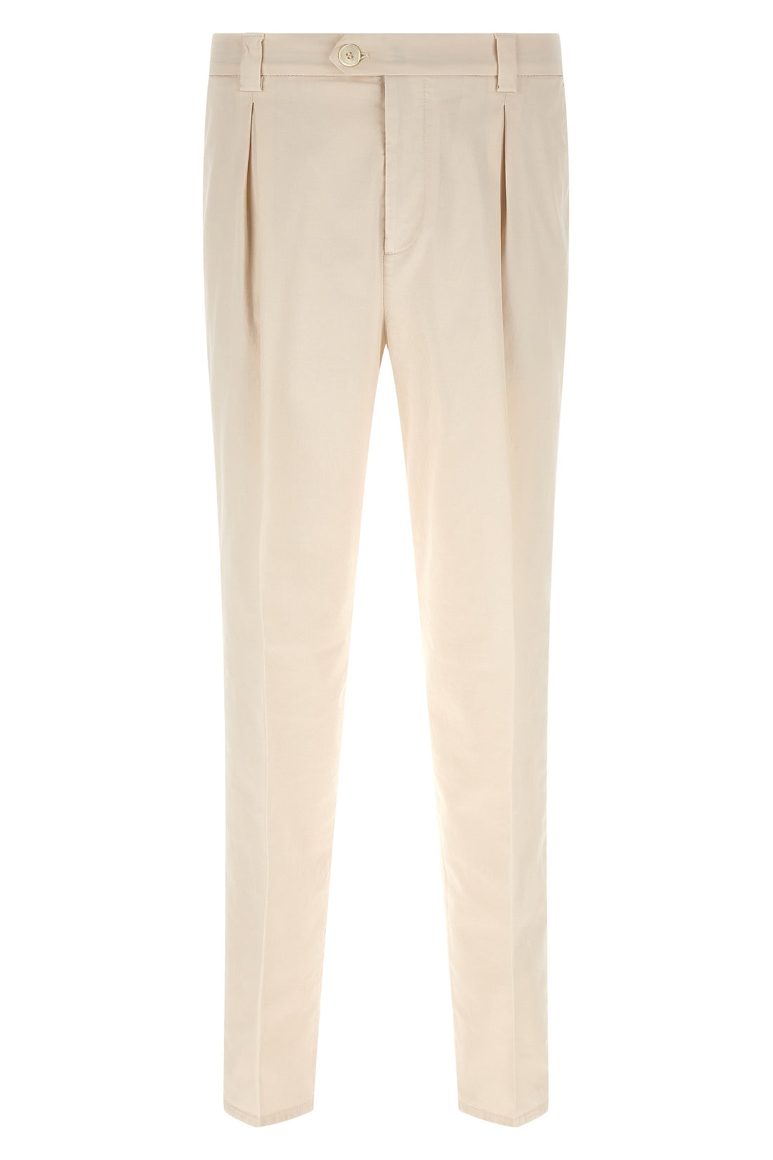 BRUNELLO CUCINELLI 48 american pima cotton gabardine comfort trousers
