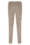 american pima cotton gabardine comfort trousers in garment color